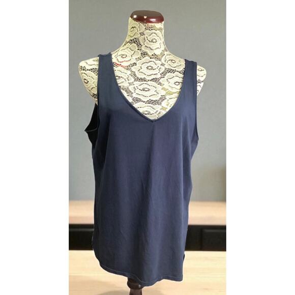 J.Jill Perfect Reversible Tank size 3X black - Picture 1 of 8